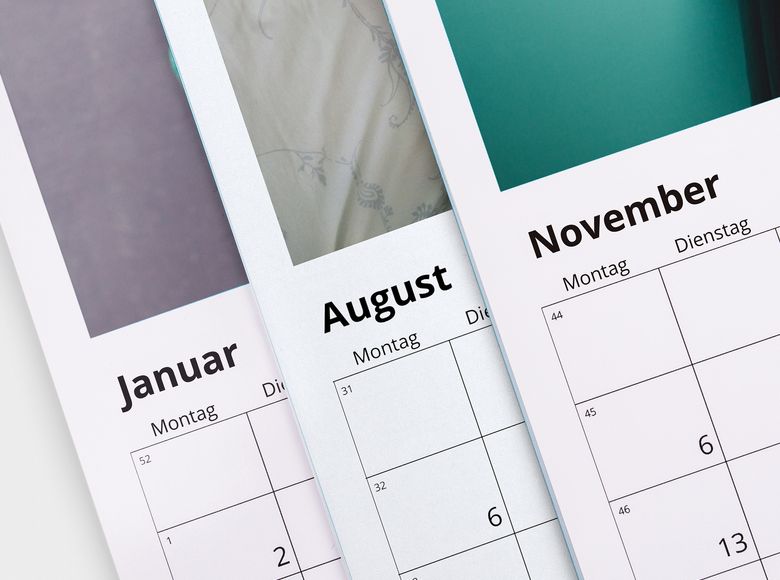 Eleganter Kalender | Fotokalender A4