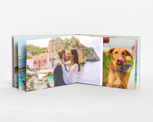 Layflat Hardcover-Fotobuch Querformat XL