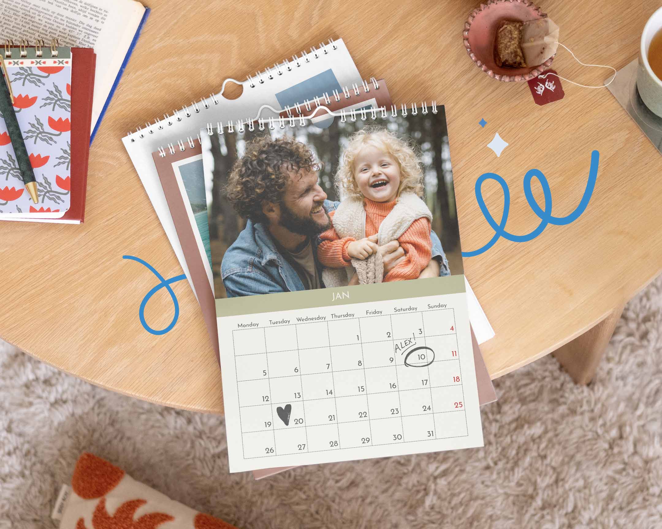 Kalender: Ein Jahr voller Momente, Monat für Monat