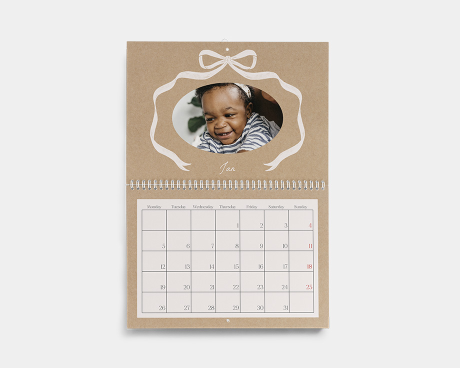 Wandkalender A4 doppelt