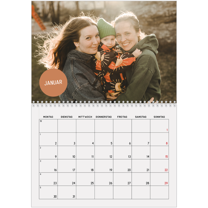 Familienkalender 2025 Ein Kalender für die Familie PosterXXL
