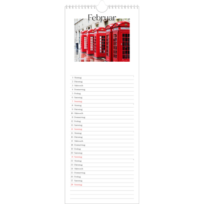 Küchenkalender  — Mein Reisebericht [Februar]