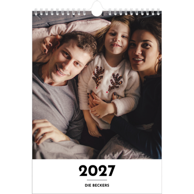 Fotokalender A4 (20 x 30 cm) — Buchstaben im Fokus [deckblatt]