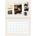 Fotokalender A4 doppelt (30 x 40 cm) — Vintage Scrapbook [Februar]