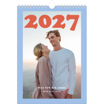 Fotokalender A4 (20 x 30 cm) — Rahmen im Retrostil [deckblatt]