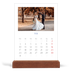 Tischkalender mit Holzfuß Hochformat  — Kobalt Klassik [deckblatt]