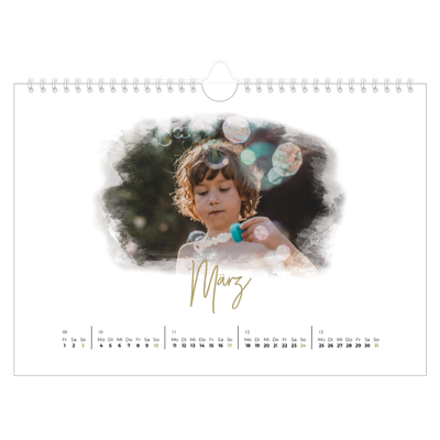 Fotokalender A4 — Fotoeffekte [Marsch]
