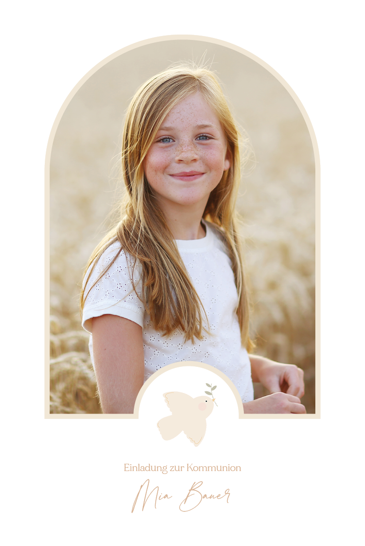 Einladungskarten — Fliegende Tauben