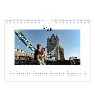 Fotokalender A5 — Mein Reisebericht [Mai]