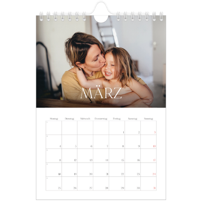 Fotokalender A5 — Zwölf große Monate [Marsch]