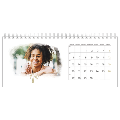 Tischkalender — Fotoeffekte [April]