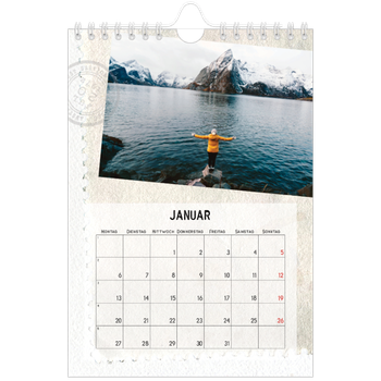 Fotokalender A5 — Parts unknown