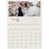 Fotokalender A4 doppelt (30 x 40 cm) — Blühende Initialen [Mai]