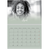 Fotokalender A4 doppelt (30 x 40 cm) — Zartgrüner Farbverlauf [April]
