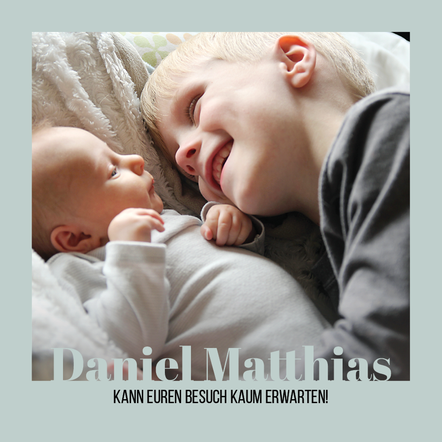 Einladungskarten — Dickgedruckte Buchstaben