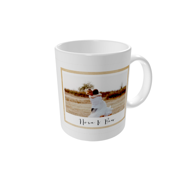 Tasse bedrucken — In einem Rahmen