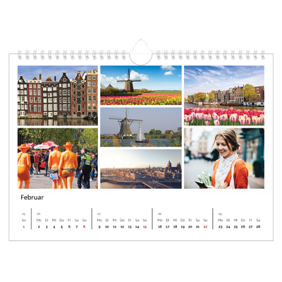 Fotokalender A4 — Kollage [Februar]