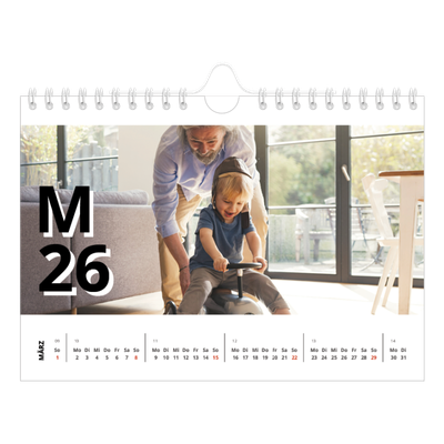 Fotokalender A5 — Große Zeichen [Marsch]