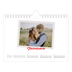 Fotokalender A5 — Karminrote Signatur [Januar]