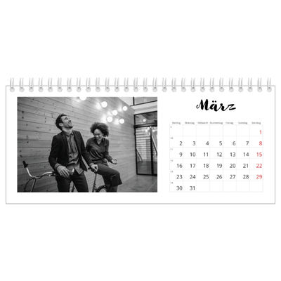 Tischkalender — Handgeschrieben [Marsch]