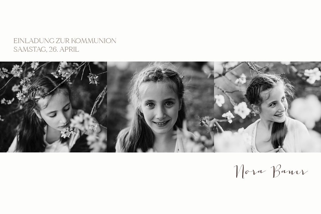 Einladungskarten — Zeitloser Stil