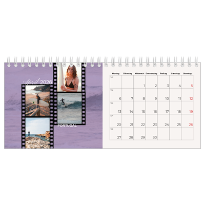 Tischkalender — Wanderlust [April]