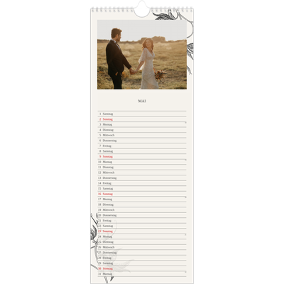 Küchenkalender  — Tinte und Efeu [Mai]