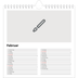Jahreskalender Quadratisch — Gestalte deine eigenen Produkte [Februar]