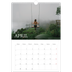 A3 Jahreskalender — Einfacher Serif [April]