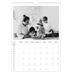 A3 Jahreskalender — Rote Highlights [Januar]