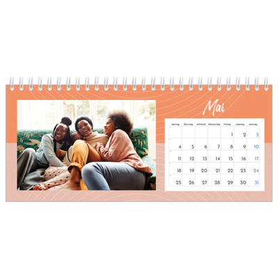 Tischkalender — Farben und Muster [deckblatt]