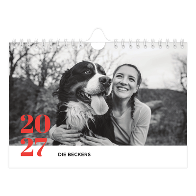 Fotokalender A5 — Kräftige Farben [deckblatt]