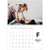 Fotokalender A4 doppelt (30 x 40 cm) — Buchstaben im Fokus [Februar]
