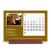 Tischkalender mit Holzfuß Querformat  — Redaktionelle Erde [deckblatt]