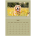 Fotokalender A4 doppelt (30 x 40 cm) — Verspielter Welpe [deckblatt]