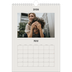 Fotokalender A4 (20 x 30 cm) — Schlicht in Creme [deckblatt]