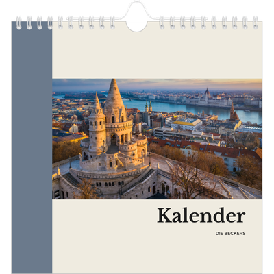 Jahreskalender Quadratisch — Sehenswürdigkeiten der Welt [deckblatt]