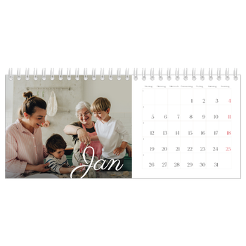 Tischkalender — Handgeschriebener Monat