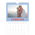 Fotokalender A5 — Rahmen im Retrostil [Februar]