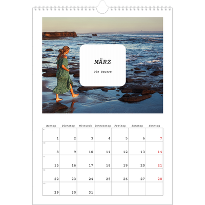 A3 Jahreskalender — Die ganze Geschichte [Marsch]