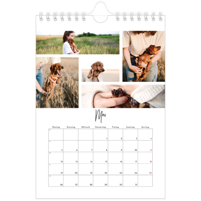 Fotokalender A5 — Fotoarrangement [deckblatt]