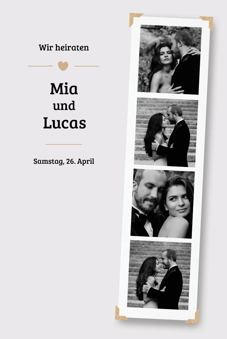 Einladungskarten — Photobooth