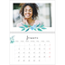 Fotokalender A4 doppelt (30 x 40 cm) — Blumen-Illustrationen [Januar]