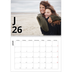 Fotokalender A4 doppelt (30 x 40 cm) — Große Zeichen [Januar]