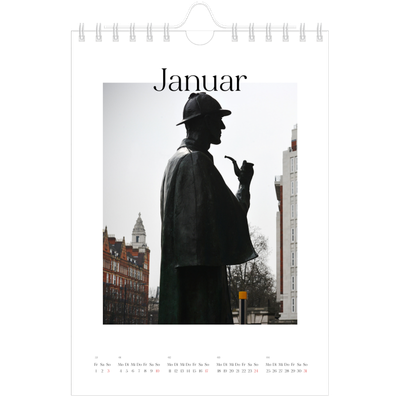 Fotokalender A5 — Mein Reisebericht [Januar]