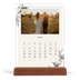 Tischkalender mit Holzfuß Hochformat  — Tinte und Efeu [April]