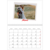 Fotokalender A4 doppelt (30 x 40 cm) — Karminrote Signatur [Mai]