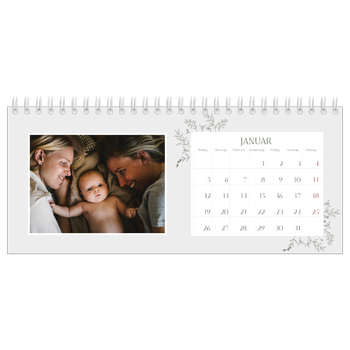 Tischkalender — Zart geblümt