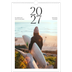 A3 Jahreskalender — Surfen bei Sonnenuntergang [deckblatt]