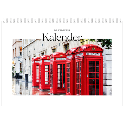 Fotokalender A4 doppelt (30 x 40 cm) — Mein Reisebericht [deckblatt]